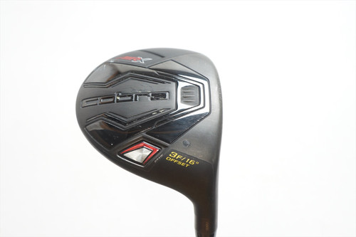 Cobra Air X Offset 16° 3 Fairway Wood Regular Flex Ultralite 50 Good Cobra Air X Offset 16° 3 Fairway Wood Regular Flex Ultralite 50 Good