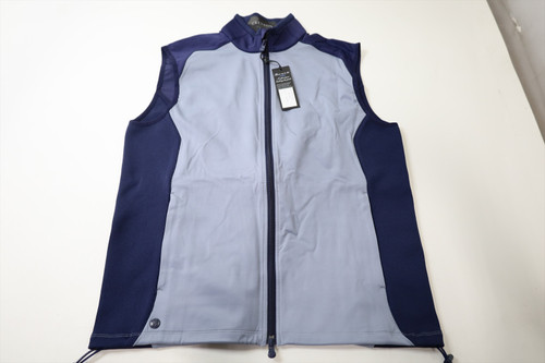 Greyson Golf Sequoia Vest Mens Size Medium Moonstone 930C New 01301074