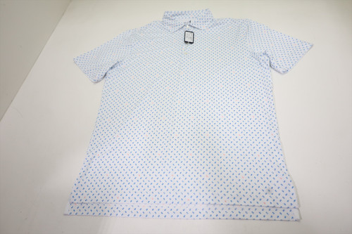 Johnnie-O Golf Sprig Polo Mens Size Medium Victory Regular 1011E New 01294630 Johnnie-O Golf Sprig Polo Mens Size Medium Victory Regular 1011E New 01294630