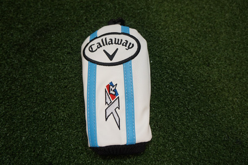Callaway Golf Ladies XR16 Blue/White Hybrid Headcover Excellent HA14-17-23 Callaway Golf Ladies XR16 Blue/White Hybrid Headcover Excellent HA14-17-23