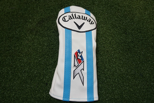 Callaway Golf Ladies Xr16 Blue/White Fairway Wood Headcover HA14-17-6 New Callaway Golf Ladies Xr16 Blue/White Fairway Wood Headcover HA14-17-6 New
