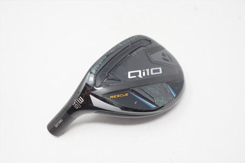 Lefty LH Taylormade Qi10 19* #3 Hybrid Rescue Club Head Only FAIR .370 3-1-B Lefty LH Taylormade Qi10 19* #3 Hybrid Rescue Club Head Only FAIR .370 3-1-B