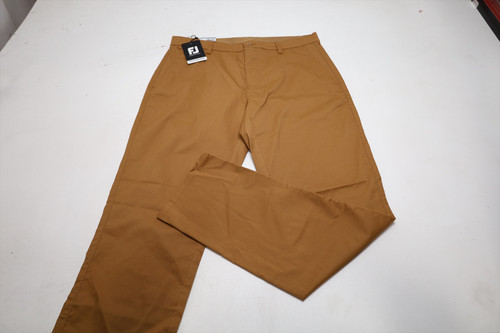 FootJoy Golf Evolve Pants Men Size 34 32 Brirish Tan Regular 982A New 01312773 FootJoy Golf Evolve Pants Men Size 34 32 Brirish Tan Regular 982A New 01312773