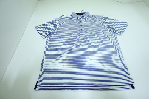 Greyson Hancock Stripe Polo Men Size Medium Arctic/Blue/Seahorse INV12717370 Greyson Hancock Stripe Polo Men Size Medium Arctic/Blue/Seahorse INV12717370