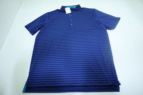 Greyson Golf Solid Polo Men Size Medium Navy/Blue Regular New INV12717845 Greyson Golf Solid Polo Men Size Medium Navy/Blue Regular New INV12717845