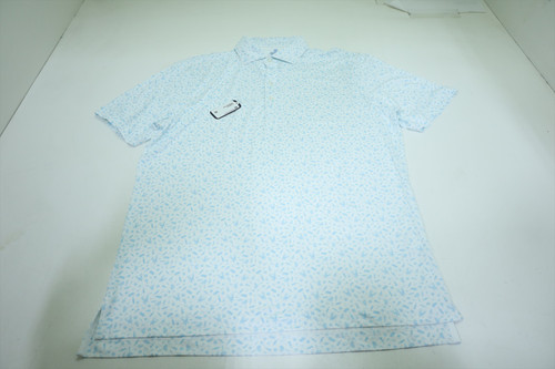 Johnnie-O Stag Night Polo Men Size Medium Permafrost Regular New INV12586313 Johnnie-O Stag Night Polo Men Size Medium Permafrost Regular New INV12586313