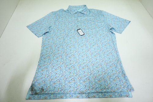 Johnnie-O Hawaii J-O Polo Men Size Medium Biarritz RegularW/Logo New INV12586285 Johnnie-O Hawaii J-O Polo Men Size Medium Biarritz RegularW/Logo New INV12586285