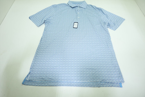 Johnnie-O Golf Flint Polo Men Size Medium Maliblu Regular New INV12586214 Johnnie-O Golf Flint Polo Men Size Medium Maliblu Regular New INV12586214
