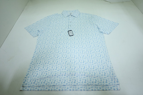 Johnnie-O Golf Herd Polo Men Size Medium Biarritz Regular New INV12586244 Johnnie-O Golf Herd Polo Men Size Medium Biarritz Regular New INV12586244