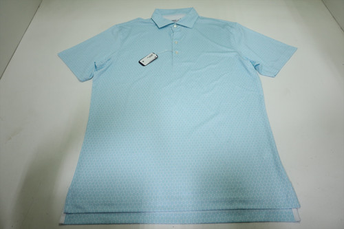 Johnnie-O Golf Clinton Polo Men Size Medium Peacock Regular New INV12586306 Johnnie-O Golf Clinton Polo Men Size Medium Peacock Regular New INV12586306