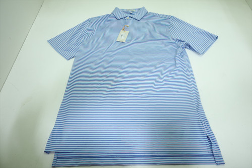 Peter Millar Golf solid Polo Men Size Medium ETIDE Regular New INV12605806 Peter Millar Golf solid Polo Men Size Medium ETIDE Regular New INV12605806
