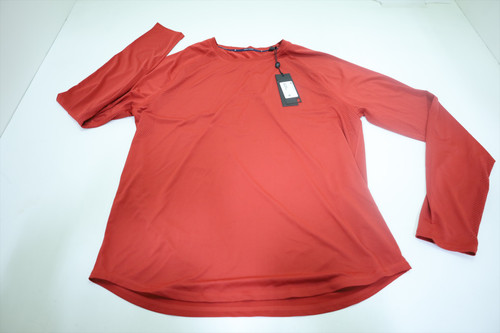 Greyson Falcon Sport Long Sleeve Polo Men Size Medium Varsity Red INV12717488 Greyson Falcon Sport Long Sleeve Polo Men Size Medium Varsity Red INV12717488