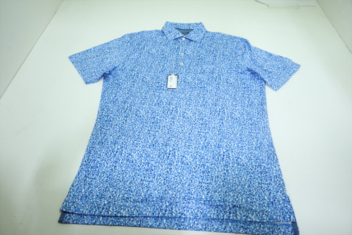 Johnnie-O Golf Hitchens Polo Men Size Medium Maliblu Regular New INV12586247 Johnnie-O Golf Hitchens Polo Men Size Medium Maliblu Regular New INV12586247