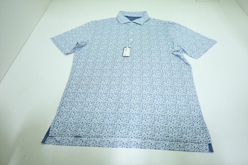 Johnnie-O Golf Lynny Polo Men Size Medium Lake Regular New INV12586339 Johnnie-O Golf Lynny Polo Men Size Medium Lake Regular New INV12586339