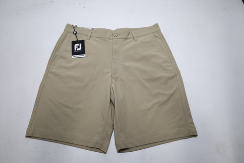 FootJoy Golf Performance Knit Shorts Men Size 34 Khaki Regular 982A New 01312774 FootJoy Golf Performance Knit Shorts Men Size 34 Khaki Regular 982A New 01312774