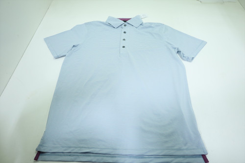 Greyson Saranac Polo Men Size Medium Bonneville/Arctic Regular New INV12710644 Greyson Saranac Polo Men Size Medium Bonneville/Arctic Regular New INV12710644