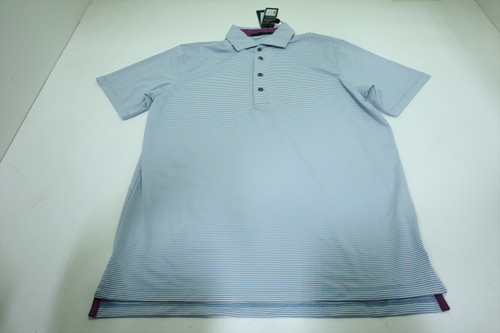 Greyson Saranac Polo Men Size Medium Bonneville/Arctic Regular New INV12715599 Greyson Saranac Polo Men Size Medium Bonneville/Arctic Regular New INV12715599