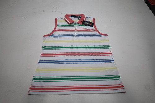 Ralph Lauren RLX Sleeveless Polo Women Size Large MULTI Regular 980E 01312744 Ralph Lauren RLX Sleeveless Polo Women Size Large MULTI Regular 980E 01312744