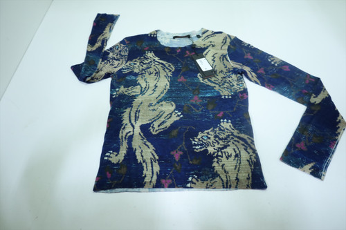 Greyson 75% Wool/25% Silk Sweater Women Size Small Maltese Blue INV12689319 Greyson 75% Wool/25% Silk Sweater Women Size Small Maltese Blue INV12689319