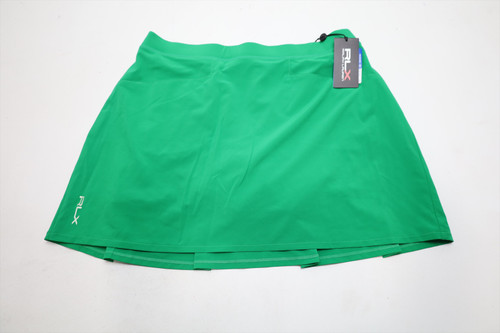 Ralph Lauren RLX Golf Solid Skort Women Size Large Green 981D New 01312762 Ralph Lauren RLX Golf Solid Skort Women Size Large Green 981D New 01312762