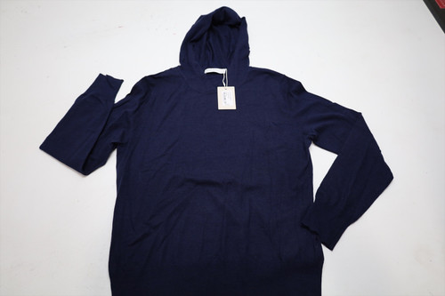 Peter Millar Hoodie Merino Wool Sweater Women Size Medium Navy 980E New 01312734 Peter Millar Hoodie Merino Wool Sweater Women Size Medium Navy 980E New 01312734