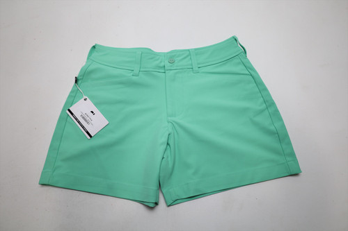 Footjoy Golf Solid Shorts  Women Size  Small Mint Regular 978B New  01312441