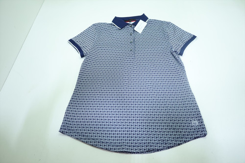 Greyson Monogram Scarlett Polo Women Size Small Midnight Sky Multi INV12693026 Greyson Monogram Scarlett Polo Women Size Small Midnight Sky Multi INV12693026