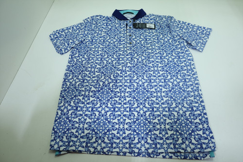 Greyson Blue Migration Polo Women Size Medium Arctic Regular New INV12702319 Greyson Blue Migration Polo Women Size Medium Arctic Regular New INV12702319