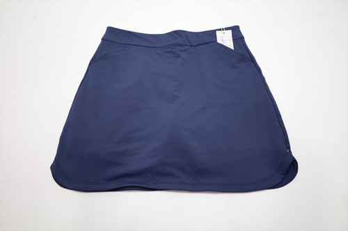 Peter Millar Golf Solid Skort  Women Size  Large Navy  981D New  01312826