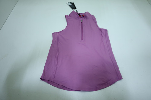 Greyson Sleeveless Vesta Mock Neck Top Polo Women Size Small Peony INV12702499 Greyson Sleeveless Vesta Mock Neck Top Polo Women Size Small Peony INV12702499
