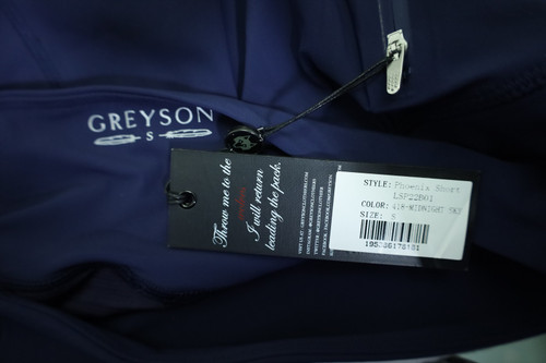 New Greyson Phoenix Shorts Womens Waist Size Small Midnight Sky INV12590650