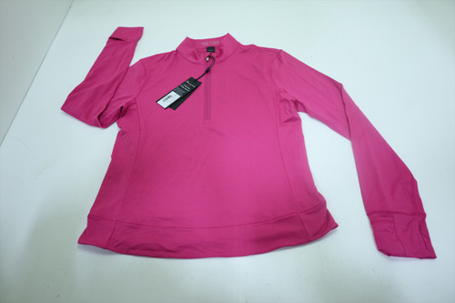 Greyson Halley II Quarter Zip Pullover Women Size Small Lychee INV12714797 Greyson Halley II Quarter Zip Pullover Women Size Small Lychee INV12714797
