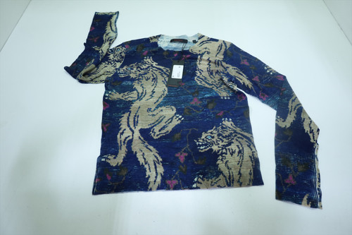 Greyson 75% Wool/25% Silk Sweater Women Size Small Maltese Blue INV12679707 Greyson 75% Wool/25% Silk Sweater Women Size Small Maltese Blue INV12679707