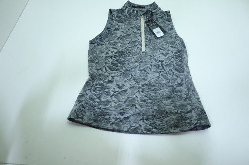 Greyson Wolf Scales Halley Polo Women Size Small Sand Multi INV12693028 Greyson Wolf Scales Halley Polo Women Size Small Sand Multi INV12693028