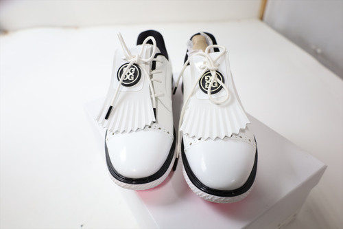 New G/FORE GALLIVAN2R BROGUE KILTIE CAP TOE Shoes Women 7 Snow/Onyx INV12795875 New G/FORE GALLIVAN2R BROGUE KILTIE CAP TOE Shoes Women 7 Snow/Onyx INV12795875