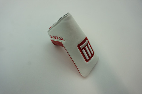Evnroll Golf Get Even White Red Putter Headcover Head Cover Good