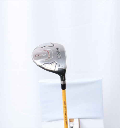 Ping G20 15° 3 Fairway Wood Stiff Flex Ust Proforce 75 Gold 12796546 Good Ping G20 15° 3 Fairway Wood Stiff Flex Ust Proforce 75 Gold 12796546 Good