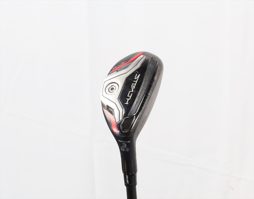Taylormade Stealth Plus Rescue 19.5° 3H Hybrid Stiff Hzrdus Smoke 12796016 Good Taylormade Stealth Plus Rescue 19.5° 3H Hybrid Stiff Hzrdus Smoke 12796016 Good