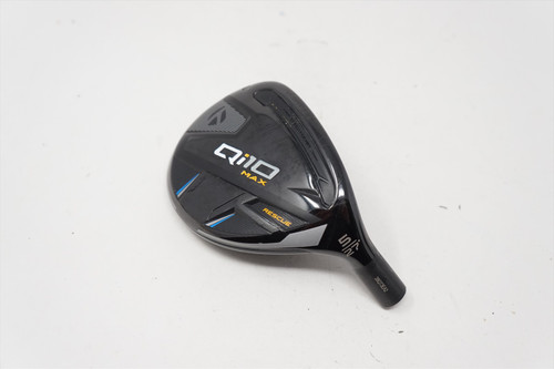 Taylormade Qi10 Max 27* #5 Hybrid Rescue Club Head Only .370 VERY GOOD 3-5-B Taylormade Qi10 Max 27* #5 Hybrid Rescue Club Head Only .370 VERY GOOD 3-5-B
