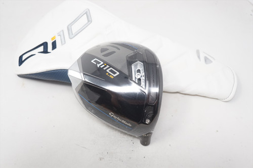 New Taylormade Qi10 Ls 9.0*  Driver Club Head Only In Plastic W/Headcover