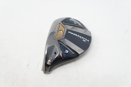 LH Callaway Paradym X 18* #3 Hybrid Club Head Only Very Good 1187536 Left Handed