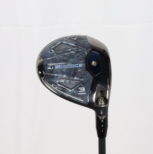 Callaway Paradym Ai Smoke Max 15° 3 Fairway Wood Extra Stiff Hzrdus Excellent Callaway Paradym Ai Smoke Max 15° 3 Fairway Wood Extra Stiff Hzrdus Excellent