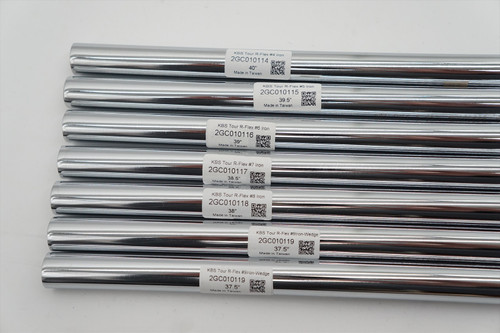 New KBS Tour Chrome 110 Regular 4-PW Iron Shaft Set .355 Taper