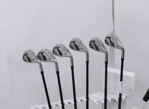 Callaway Mavrik Max W 22 Iron Set 7-Pw, Aw, Sw Ladies Helium Black 12801073 Good
