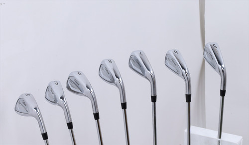 Titleist T350 3G Iron Set 5-Pw, Gw Stiff Flex Amt Red S300 Steel 12829297 Good