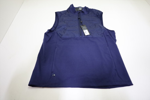 Greyson Gratiot Hybrid 1/4 Zip Vest Mens Size Medium Maltese Blue INV12704088 Greyson Gratiot Hybrid 1/4 Zip Vest Mens Size Medium Maltese Blue INV12704088