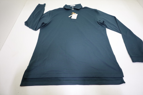 Peter Millar Golf Long Sleeve Polo Mens Size Medium NPINE New INV12613172 Peter Millar Golf Long Sleeve Polo Mens Size Medium NPINE New INV12613172