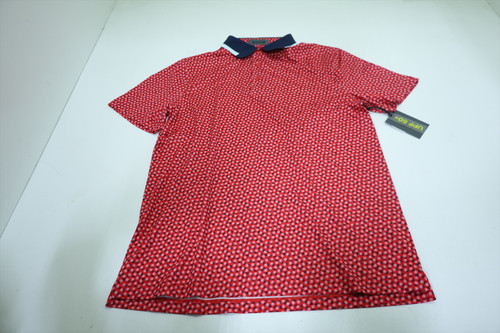 G/Fore Golf 3/G'S TECH Polo Mens Size Medium LAVA Regular New INV12721059 G/Fore Golf 3/G'S TECH Polo Mens Size Medium LAVA Regular New INV12721059