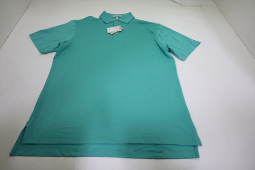 Peter Millar Golf Solid Polo  Mens Size  Medium MEA Regular  New INV12613369