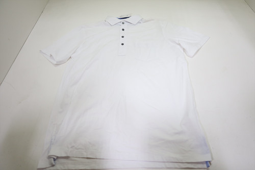 Greyson Golf Solid Polo Mens Size Medium White Regular New INV12694313 Greyson Golf Solid Polo Mens Size Medium White Regular New INV12694313